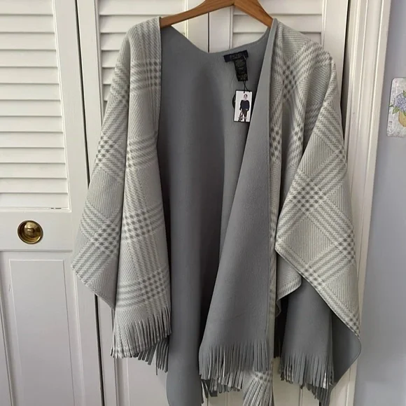 RACHEL Rachel Roy Jackets Coats Rachel Roy Reversible Poncho